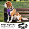 WINSEE Dog Harness No Pull, Pet Harnesses with Dog Collar,