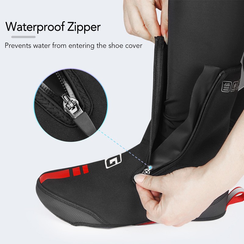 Cycle Shoe Covers Waterproof Windproof Warm Overshoes MTB Road Bicycle