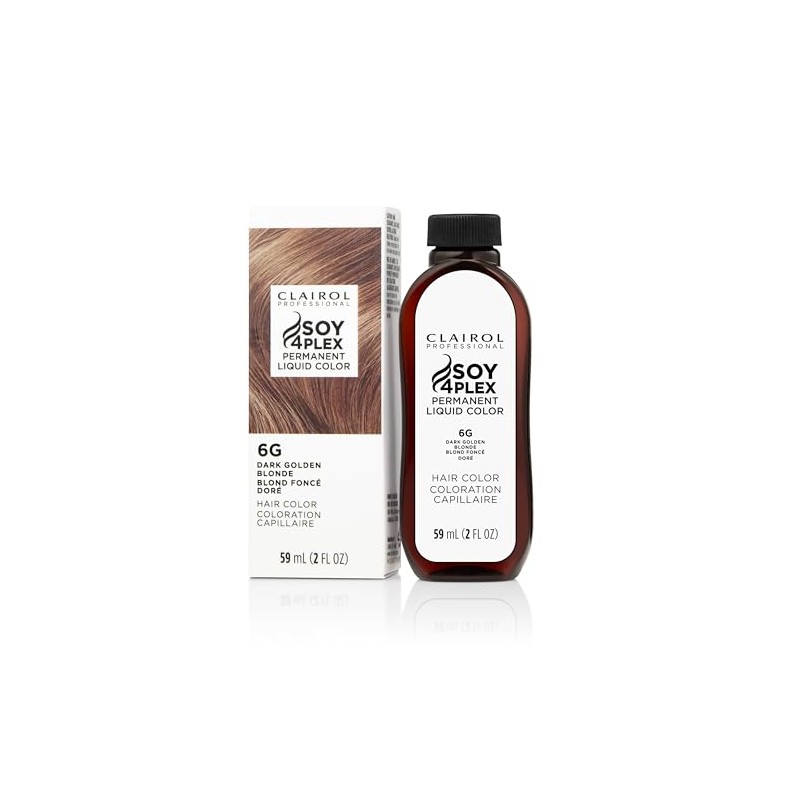 Clairol Liquicolor permanente, 6 g rubio dorado oscuro, 2 onzas