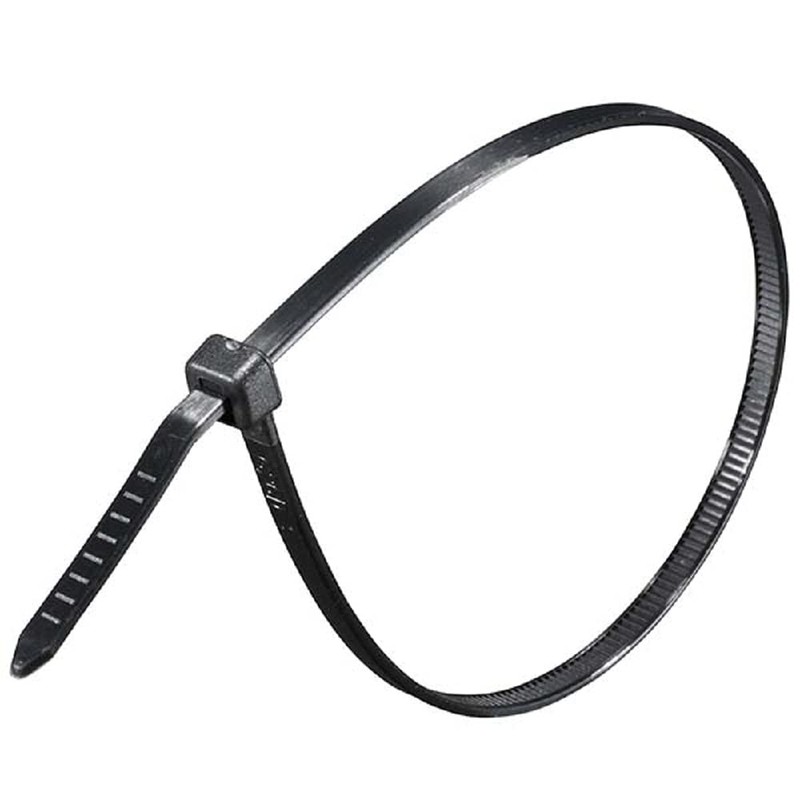 Ohm Electric Weather-Resistant Locking Cable Ties, 9.8 inches (250 mm),