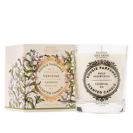 Panier des Sens - Verbena Candle - Scented Candles for Home - Essential Oil Candle - Aromatherapy Candles for Relaxation Made in France - Long Lasting & 100% Natural Cotton Wick - Vegan – 6.3 oz