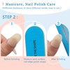 LNAUJS 3-Pack All-in-One Nail Buffer - Effortlessly Create Smooth and