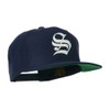 e4Hats.com Old English S Embroidered Cap - Navy OSFM