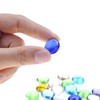 KINGOU 50 pcs Replacement Mancala Stones Mixed Colored Flat Glass