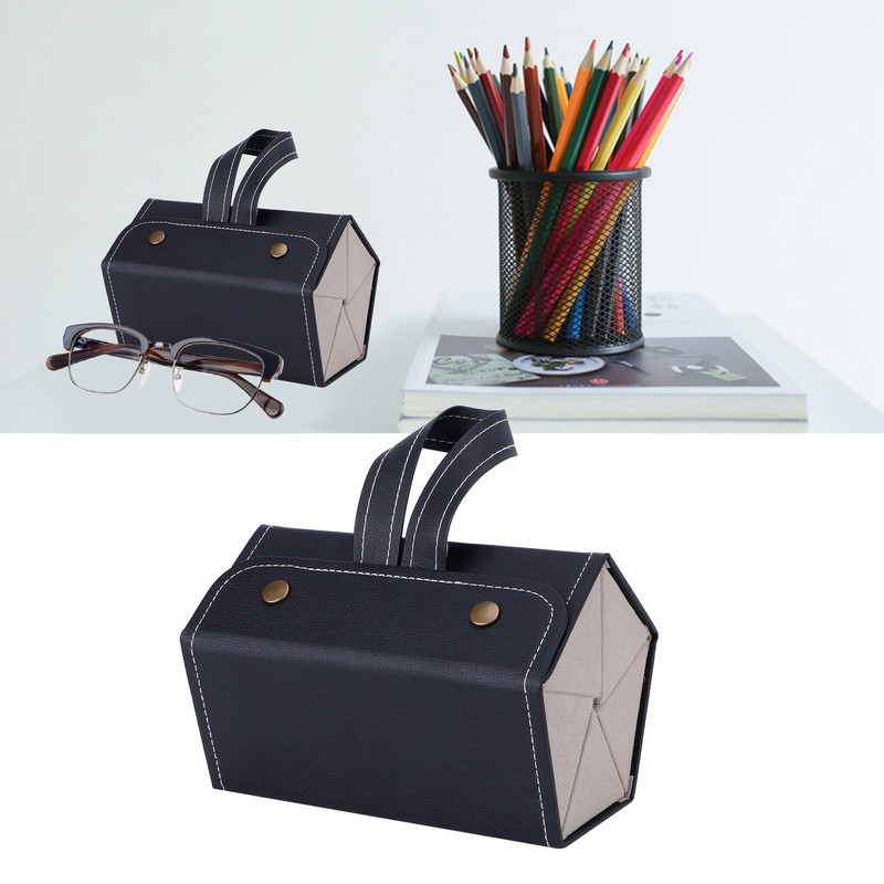 5‑Slot Travel Sunglasses Organizer Eyeglasses Storage Case Box Hanging Glasses