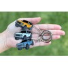 FOUR WHEEL BEAST Bronco Keychain Accessories 4 door key chain