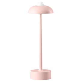 DAWALIGHT Cordless Table lamp, Rechargeable thouh Lamps Kids Light, 3 Level Outdoor Table lamp Waterproof Battery Operated Portable 5200mAh Stepless Dimming 2700K/4000K/6500K Aluminium Pink
