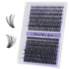 B&Q Individual Cluster Lashes 280PCS D Curl 30D+40D 9-16mm Mixed