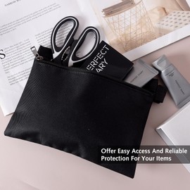 DILUSILK Small Tool Pouch,2 Pcs Tool Bag,Zipper Tool Pouch Bag,Tools Gifts for Men,Multi Purpose Storage Pouch Organiser, Utility Tool Tote Bags Tool Box with Carabiner and Zip