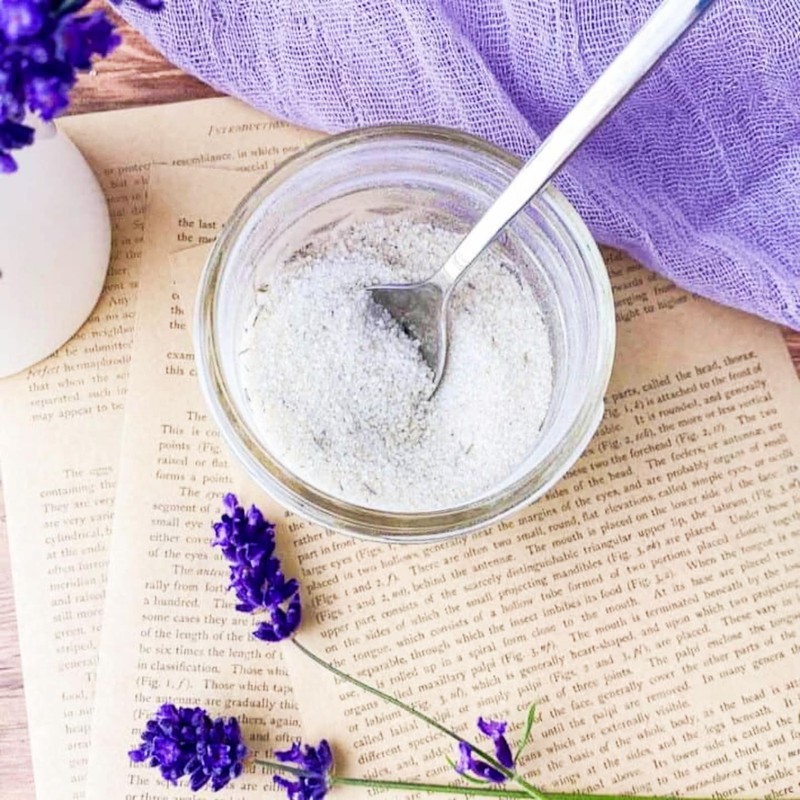 Esutras Organics Sugar, Lavender, 16 Ounce