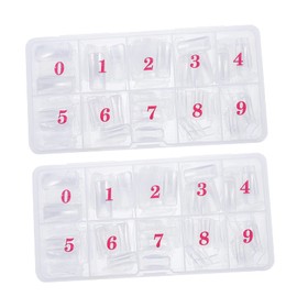 Healeved Detachable Fake Nail Tips 1000pcs Set for Nail Kit False Nails Comfortable Fit