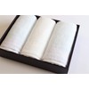 Imabari Towel Gift sara-la (Sarara) "Aya-irodori-" Face Towel, 3 Pieces,
