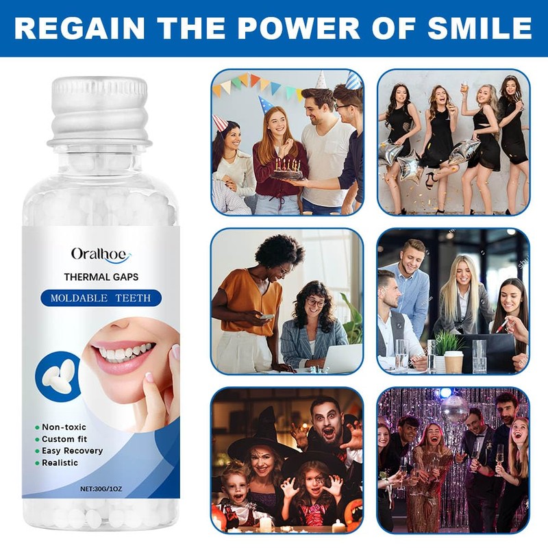 OFFCUP Temporary Tooth Filling, Tooth Filling Repair Kit, Dental Repair