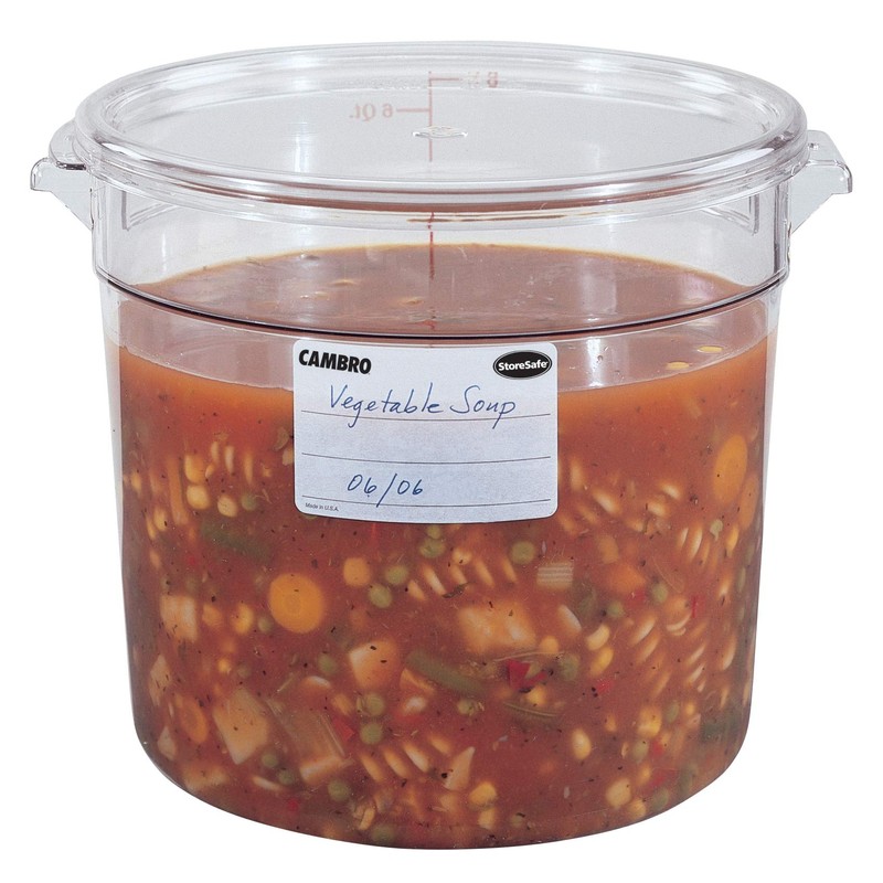Cambro Round Food Container Lid RFSCWC6 (135)