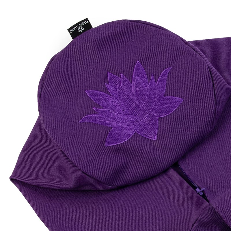 Yoga Studio Organic Cotton Bolster with Handle and Zip -