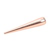 5 Pcs Punk Cone Spikes Studs Rose Gold Metal Long