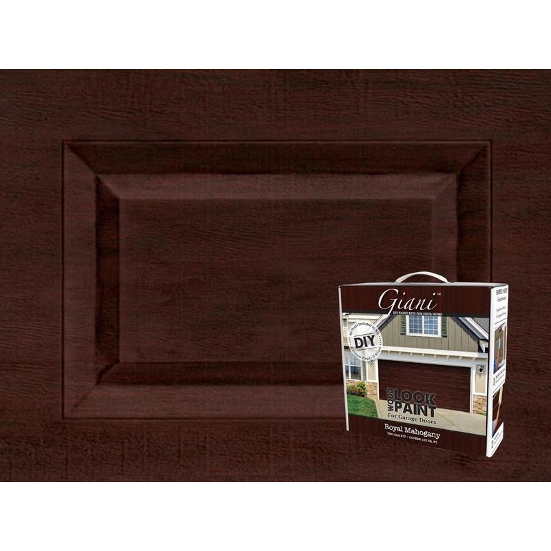 Giani Wood Look Garage Door Paint Kit: Elevate Your Curb