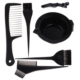 MERRYHAPY Hair Dye Kit 8 in 1 Hairdressing Tools Set Bowl Brush Clips for Salon and Home Use