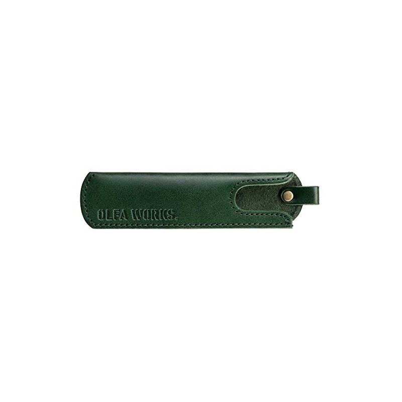 Olfa Works BK Leather Case Green OW-C01-G