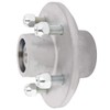 cciyu Boat Trailer Galvanized Hub Axle Kit 5-4.5 Bolt Circle