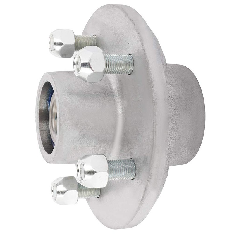 cciyu Boat Trailer Galvanized Hub Axle Kit 5-4.5 Bolt Circle