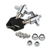 SLMOTO Motorcycle Hard Saddlebag Locks Set with Keys Fits for