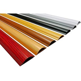 Electriduct Cable Shield Floor Cord Cover CSX-3 PVC Wire Protector 36 Inch - Wood Grain