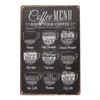 YESURPRISE Tin Sign Cocktail Wall Decor Retro Design Board Postcard