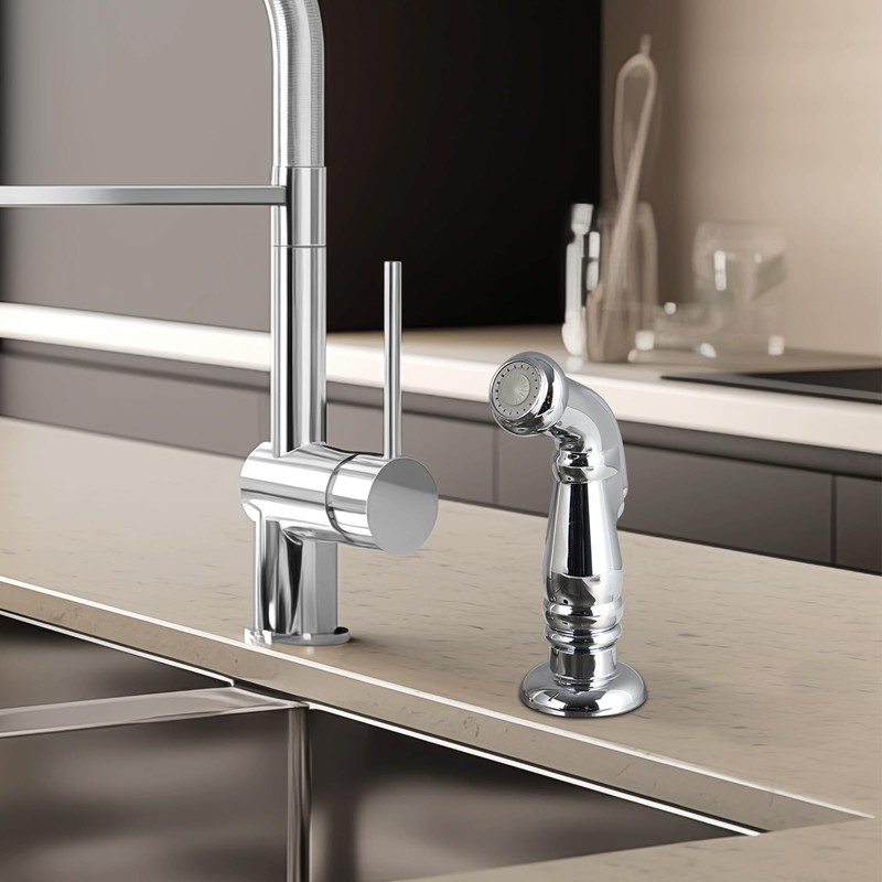 Hygie Rinse Universal Sink Sprayer Attachment for Kitchen Faucet, Kitchen