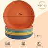Wrova Wheat Straw Plates - 10 Inch Unbreakable Dinner Plates