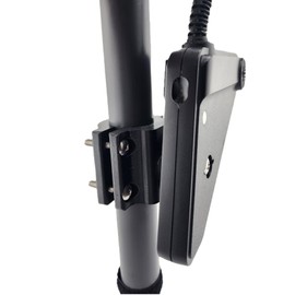 Transducer Mount for Lowrance Eagle Eye 9 - for 3/4" PVC, Summit or HDI Pole, Adjustable Clamp Style for 1" to 1.5" Pole (Clamp Style for 1" to 1.5" Pole)