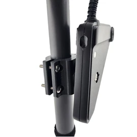 Transducer Mount for Lowrance Eagle Eye 9 - for 3/4" PVC, Summit or HDI Pole, Adjustable Clamp Style for 1" to 1.5" Pole (Clamp Style for 1" to 1.5" Pole)