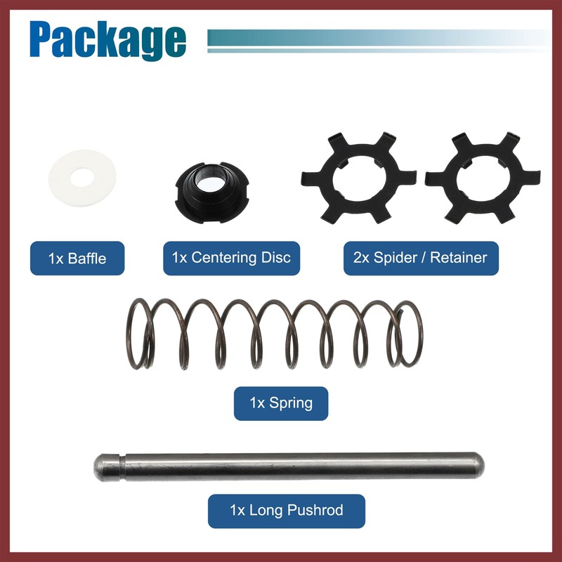 HEROFFIX 1.6 to 1.85" Hydroboost Repair Kit Hydroboost Master Cylinder