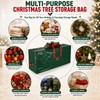 Hillylolly Christmas Tree Bag, Green Storage Bag for Christmas Tree,