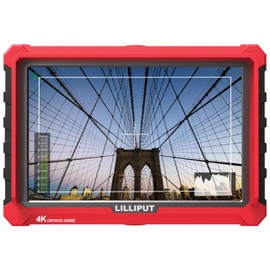 LILLIPUT Professional A7s 7” 1920X1200 4K HDMI Input/Output Video Assist On-Camera Monitor with LP-E6 Battery Plate by VIVITEQ