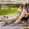 KEMISANT Women Socks 6Pack,Compression Knee-High Socks 15-20 Pressure For Nurse