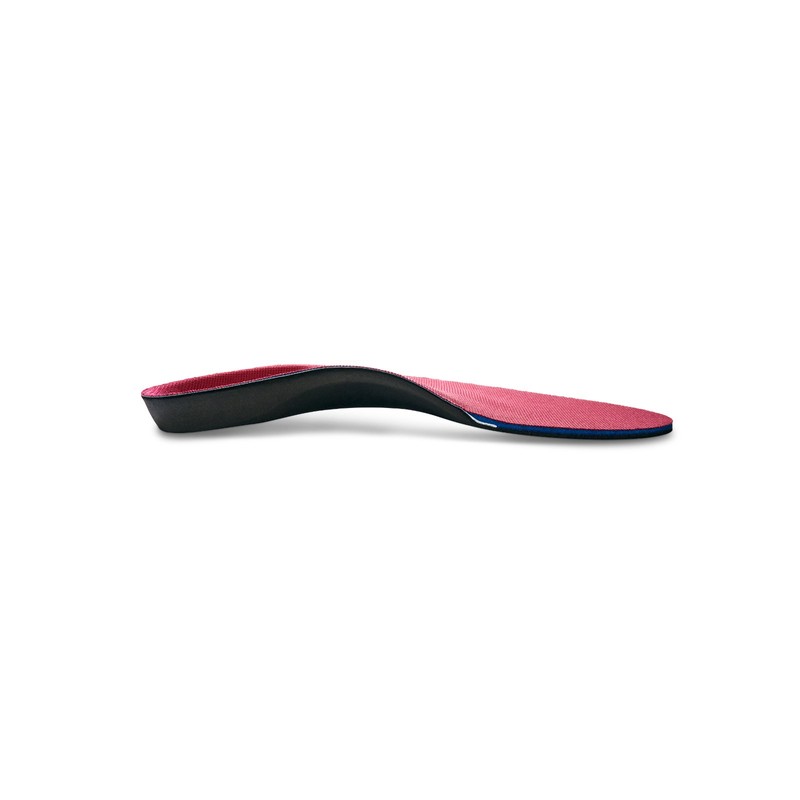Sore Dawgs Achiever Support Insoles for Mid-Arch Active Footwear, Red,
