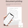 Mini Thermal Printer Portable Pocket Tool for Student with Paper