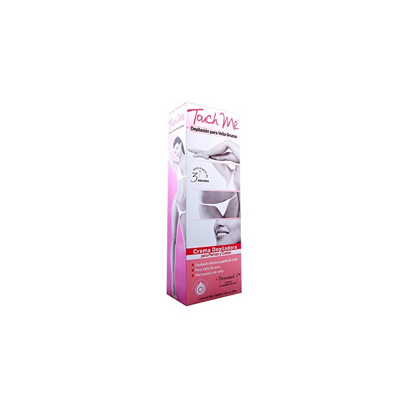 TOUCH ME - Crema Depiladora para Vello grueso. Con extracto