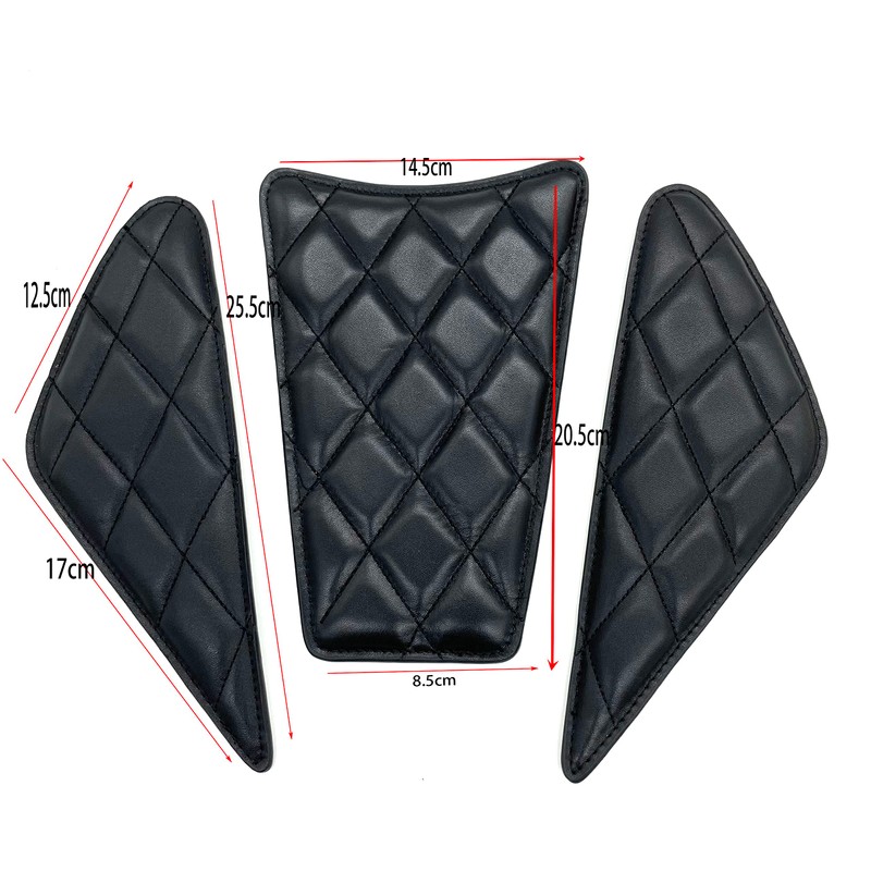 Motokano Rebel Rebel 250 500 Tank Pad (Black)