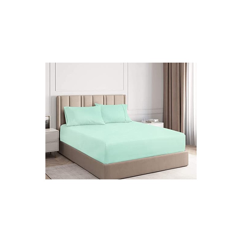 Ramesses 2000 Thread Count Cooling Bamboo Fitted Sheet Combo Set,