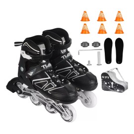 XTT Patines Profesionales De Línea Ajustables Luces Leds