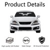AUXBC 2Pcs Universal Car Bumper Guard Strips, Front Rear Corner