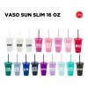 100 Vasos Reusables Uupz 16 Oz Bautizo Recuerdo Bolo Mayoreo