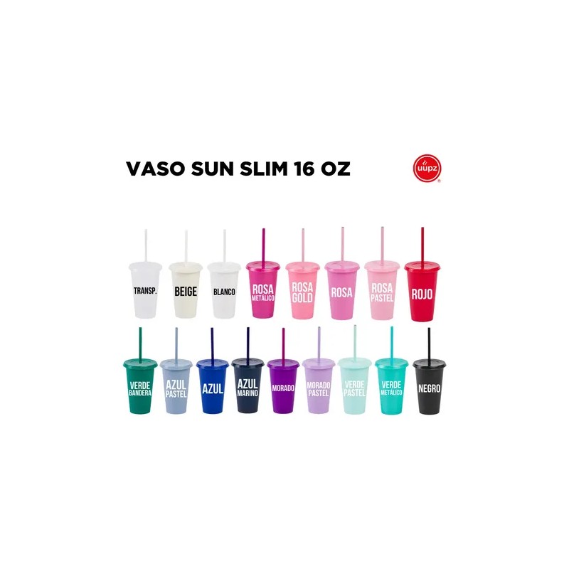 100 Vasos Reusables Uupz 16 Oz Bautizo Recuerdo Bolo Mayoreo