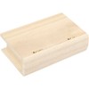 Create Crafts 54439 Pine Wood Hollow Book Box, 10.8cm x