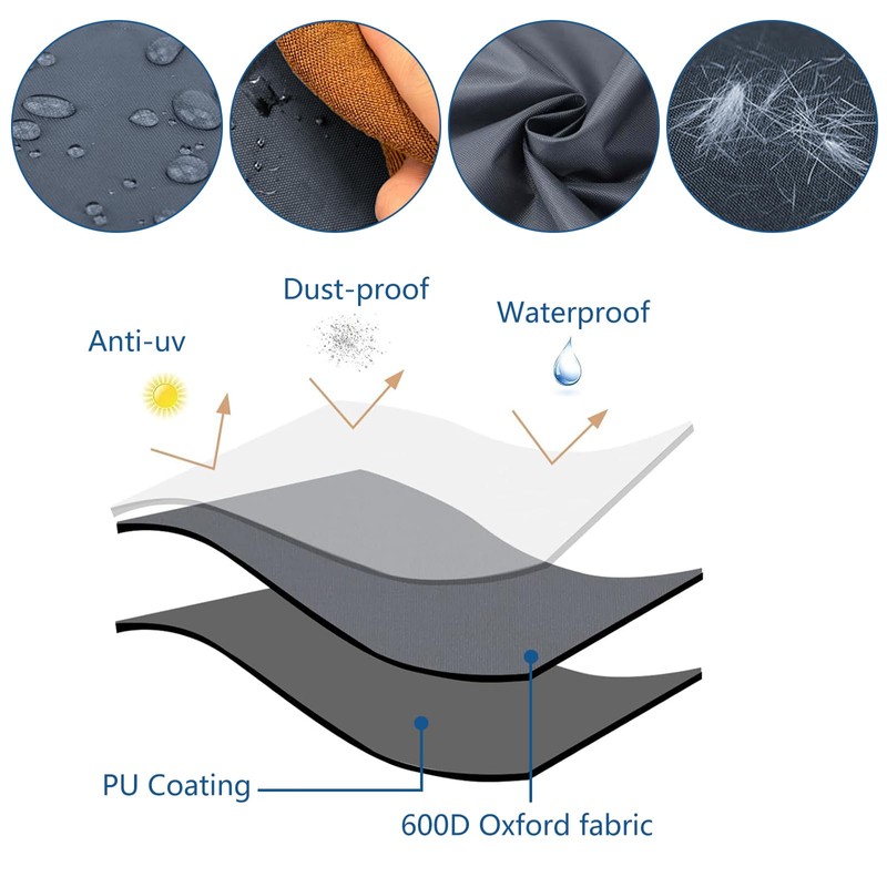 Alickwang Rollaway Bed Storage Cover,Heavy Duty Durable 600D Waterproof Dustproof