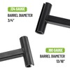 Heavy Weight .134 & .180 Gauge Commercial Door Hinge Adjustment
