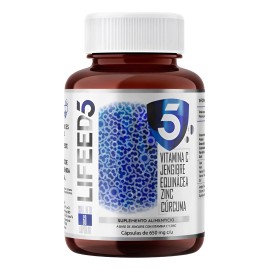 Lifeed Inmune Con Vitamina C Jengibre Equinacea Zinc Curcuma Sin Sabor - de, y,
