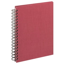 walther Design 6SL2519C20Y Photo Album 25 x 19 cm Linen Dark Red